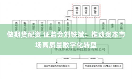 做期貨配資 證監會劉鐵斌：推動資本市場高質量數字化轉型
